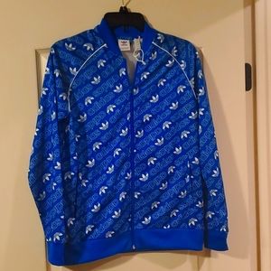 Adidas Blue Zip up Jacket